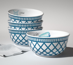 Cereal Bowl 6"-Ocean Style
