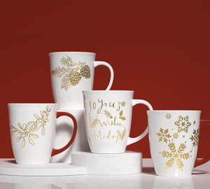  Relief Silk Printing -Golden cup