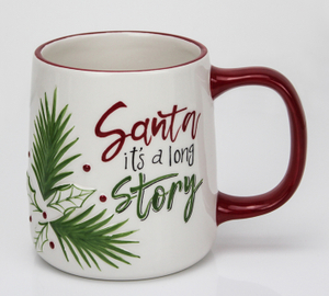 Christmas Green Pine Branch Tableware Series-Mug 2