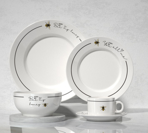 Concise style Bee-16-piece Tableware set 