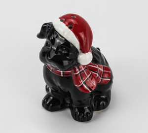 Christmas puppy shape-salt and pepper shaker
