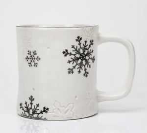 Christmas shiny snowflake series-Mug