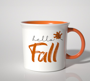 16OZ Harvest Festival Mug-alphabet pattern1