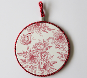 Elegant Flower Ceramic Heat Pad