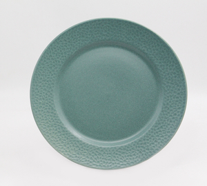 New Green Reactive Glaze Stoneware plate