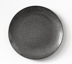Noble matte stoneware plate