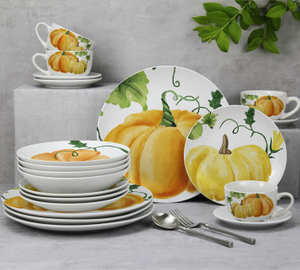 Pumpkins Theme 20-piece Tableware