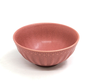 Colorful matte color glaze rice bowl