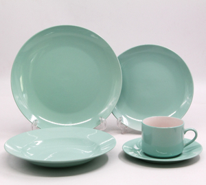  mint green 20-piece Tableware