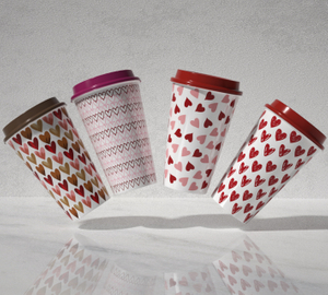 Love Travel Mug-Valentine's Day Promotion Travel Mug