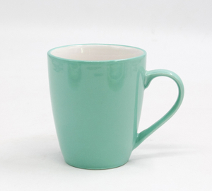 Pure color glaze refreshing mug-Red, green and blue powder multicolor