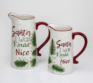 Christmas green pine branch tableware series-water rise series