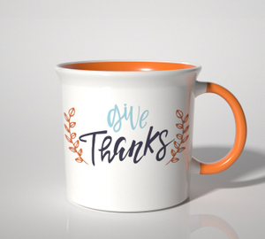 16OZ Harvest Festival Mug-alphabet pattern5
