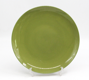 Vintage green 16-piece plate