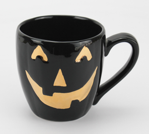Black Halloween Ceramic Series-Grimace Mug
