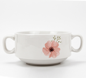 Soup Bowls with Handles