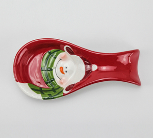 Ceramic Christmas Series Spoon-Snowman
