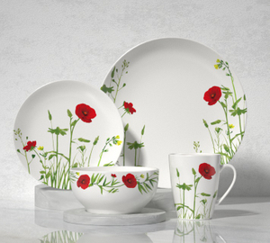 Fresh spring 16-piece Tableware set 