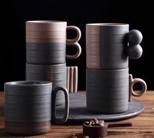 creative stoneware mug