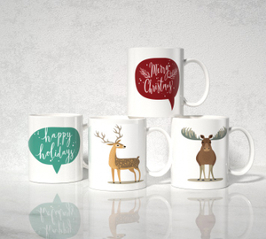 Christmas Cup Series-couple deer