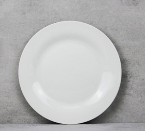 Classic round flat plate