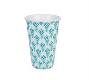 Peacock Feather Pattern-Travel Cup