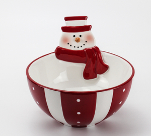 Christmas Series Bowl-Snowman