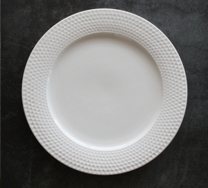 Pure white embossed series-Folding flat plate series1