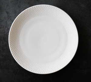 Pure white embossed series-Moonlight Flat Plate Series
